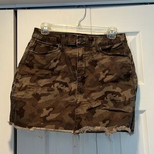 Mudd camo skirt
